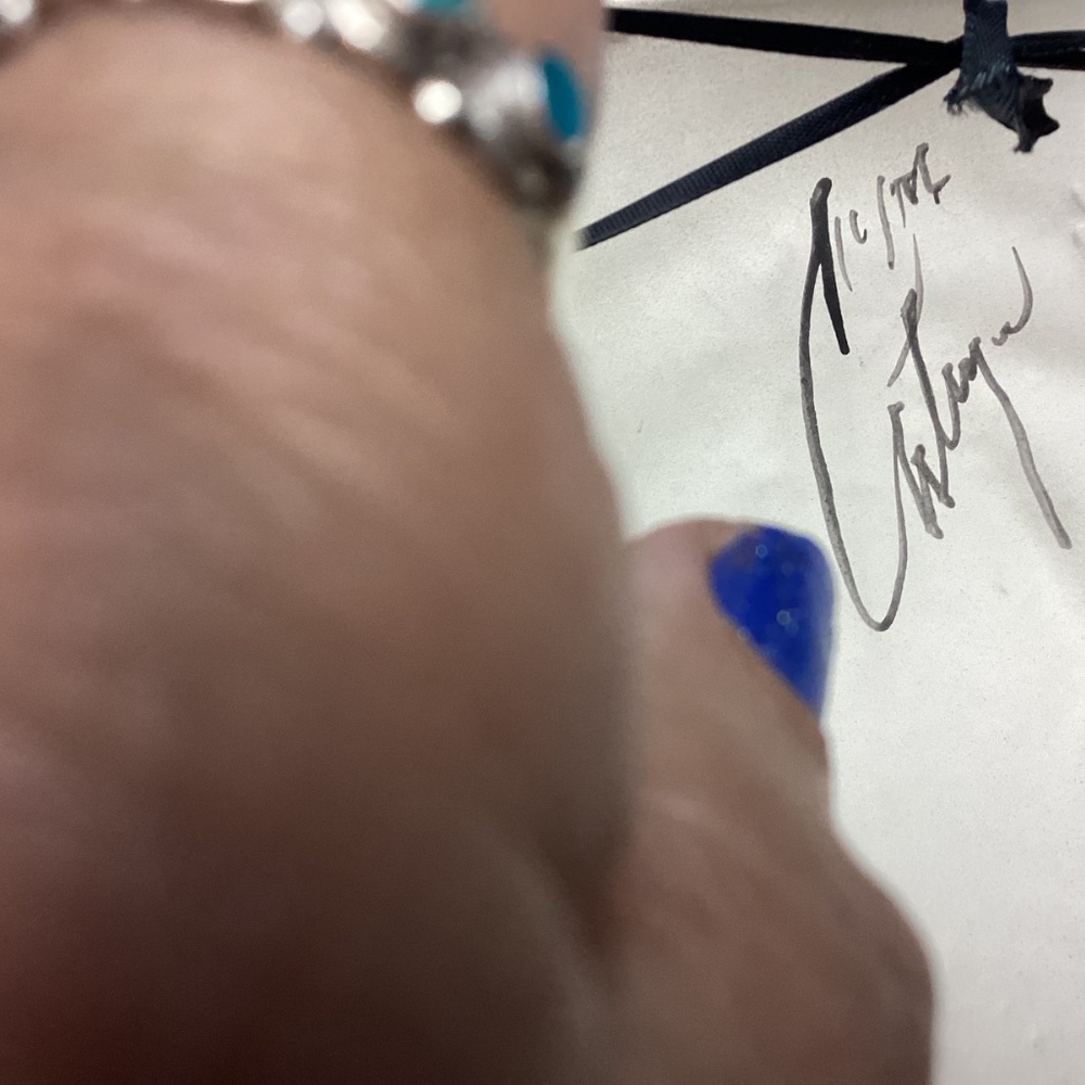 TIGER. Vintage African PORCELAIN .HOME DECOR Decor Handmade ARTIST SIGNED - Picture 7 of 8